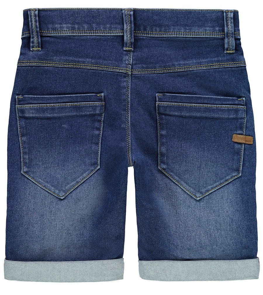 NAME IT Jungen Jeans Shorts Bermuda Sommer NKMSilas Slim blau 128 bis 176