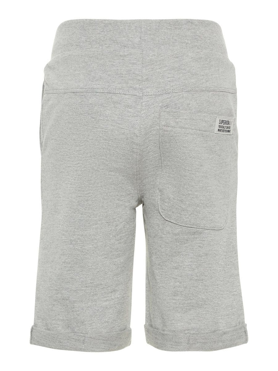 NAME IT Jungen Sweat Shorts Jogginghose NKMVermo grau Größe 92 bis 176