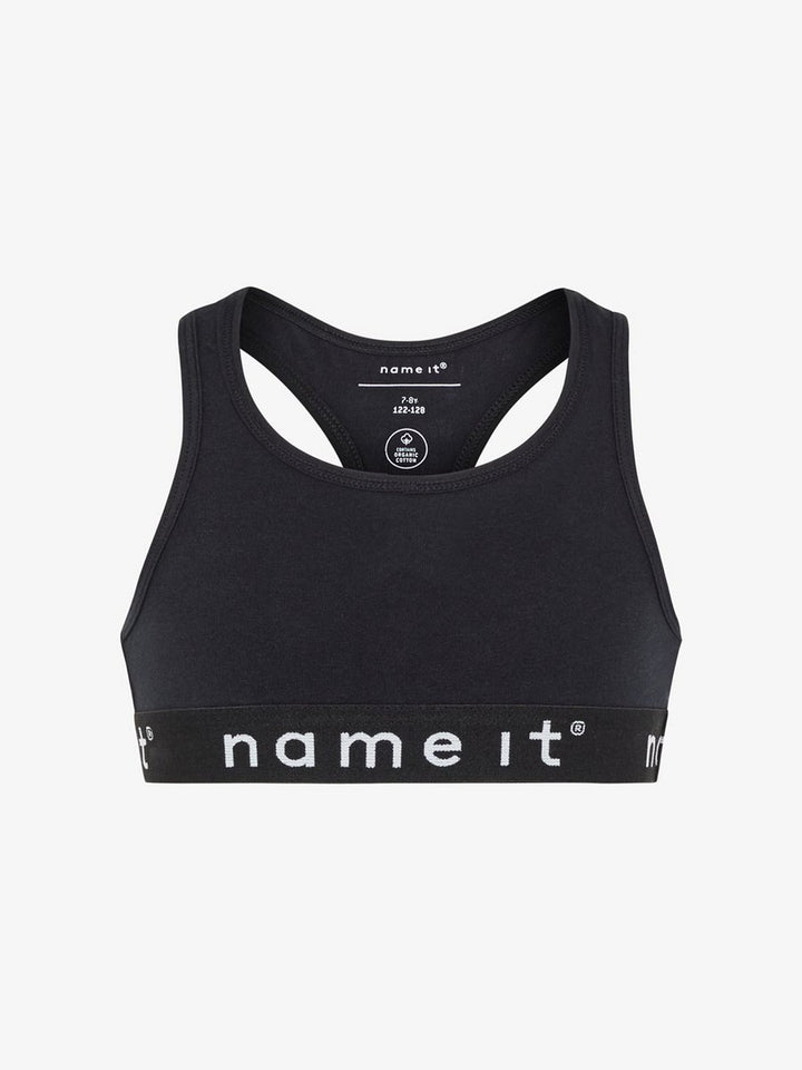 NAME IT 2er Pack Bustier Top Set schwarz Größe 110/116 bis 158/164
