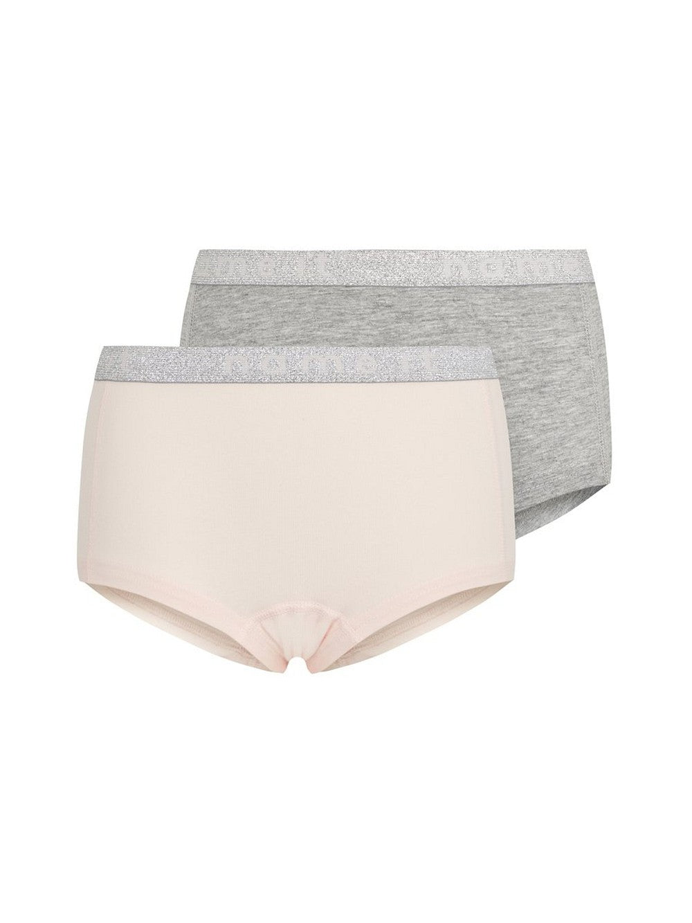 NAME IT 2er Pack Hipster Unterhosen Set rosa grau Größe 110/116 bis 158/164