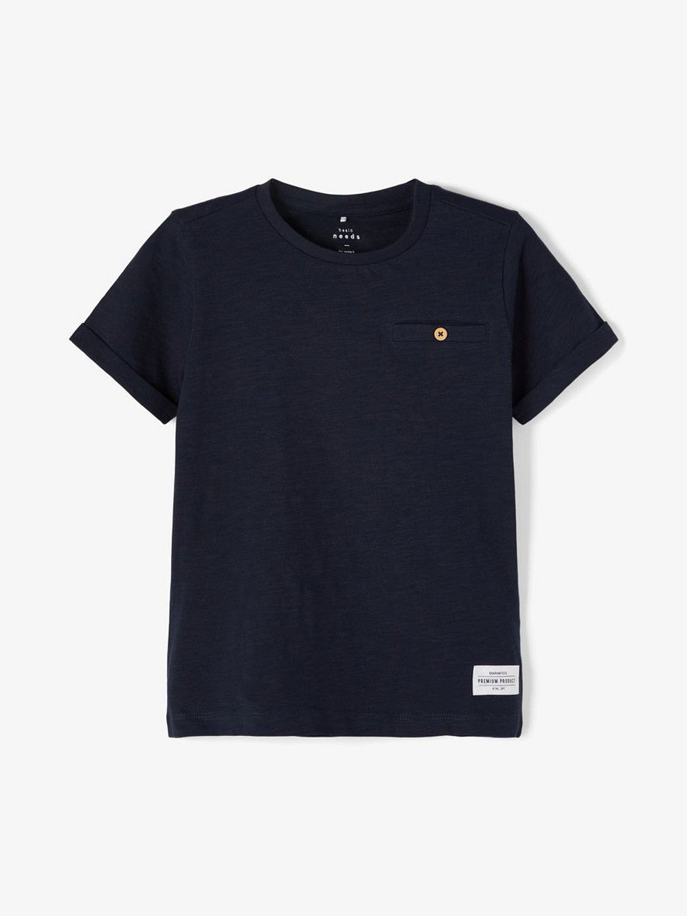 NAME IT Jungen Basic T-shirt NKMVincent dunkelblau Größe 116 bis 158/164