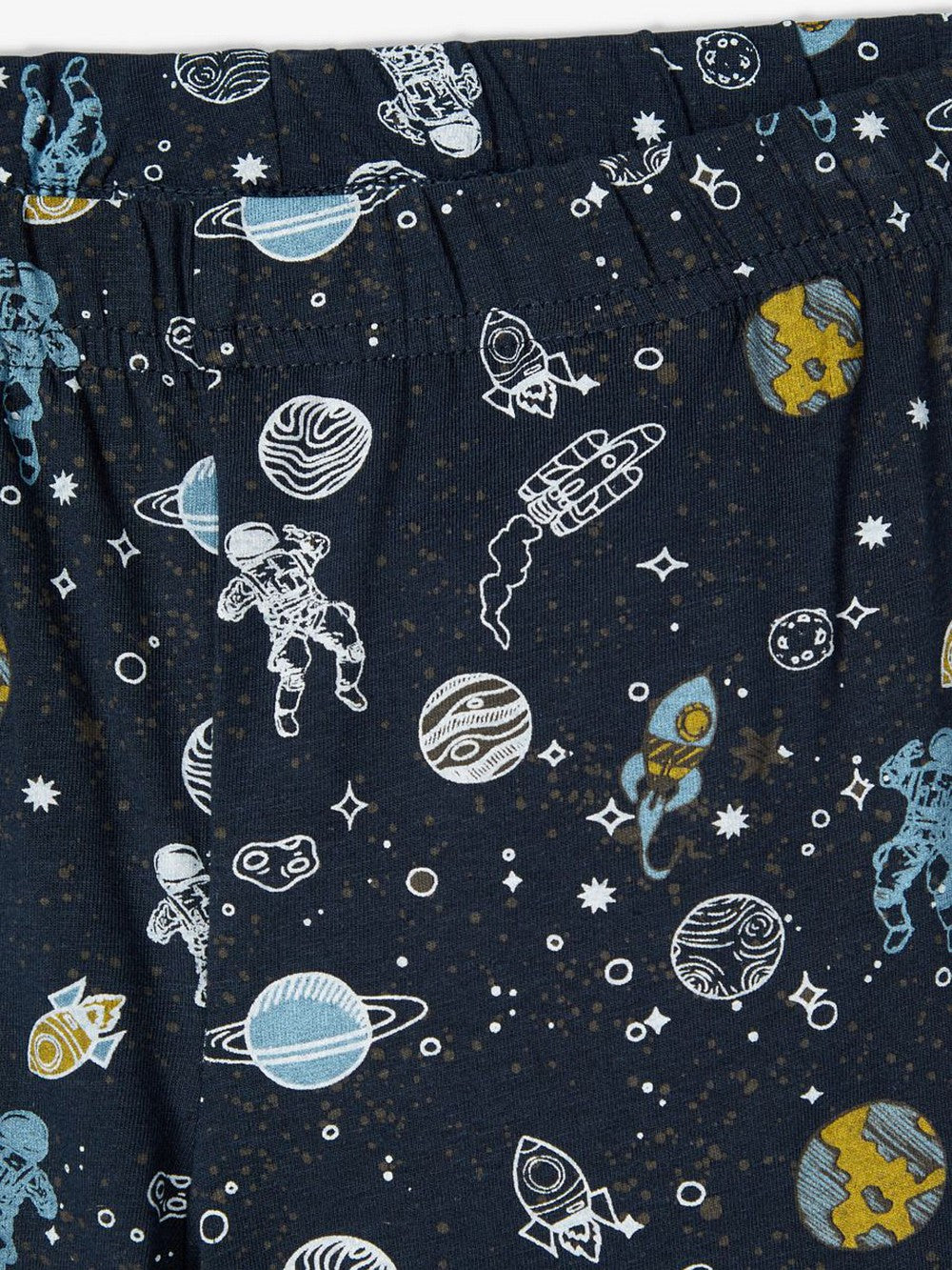NAME IT Pyjama Schlafanzug dunkelblau Weltall Space Größe 86/92 bis 158/164