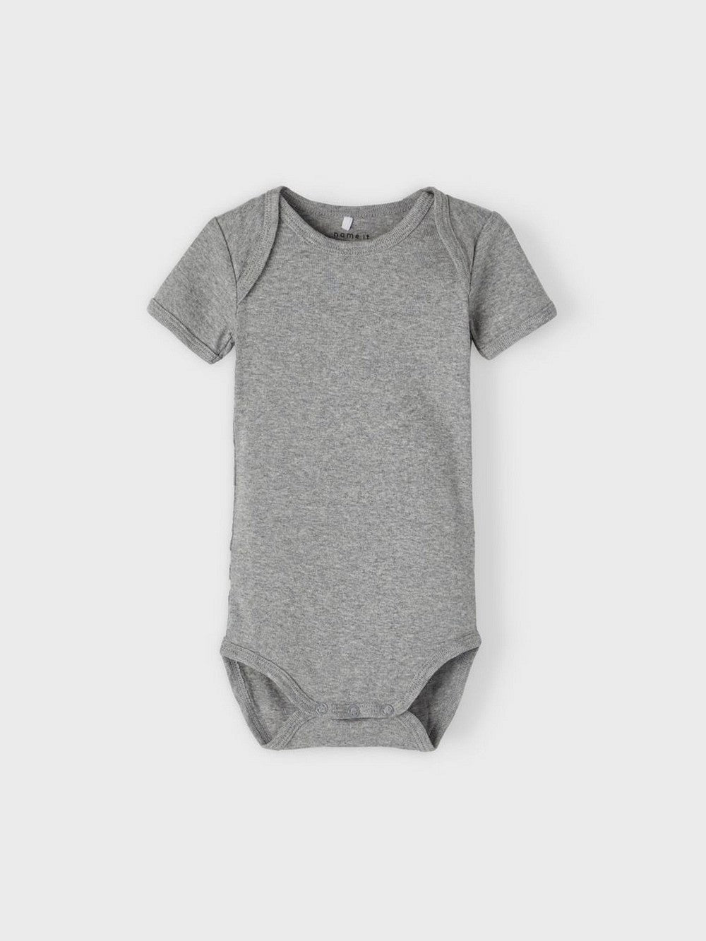 NAME IT 3er kurzarm Baby Body Set grau weiß Zirkus Größe 50 bis 98