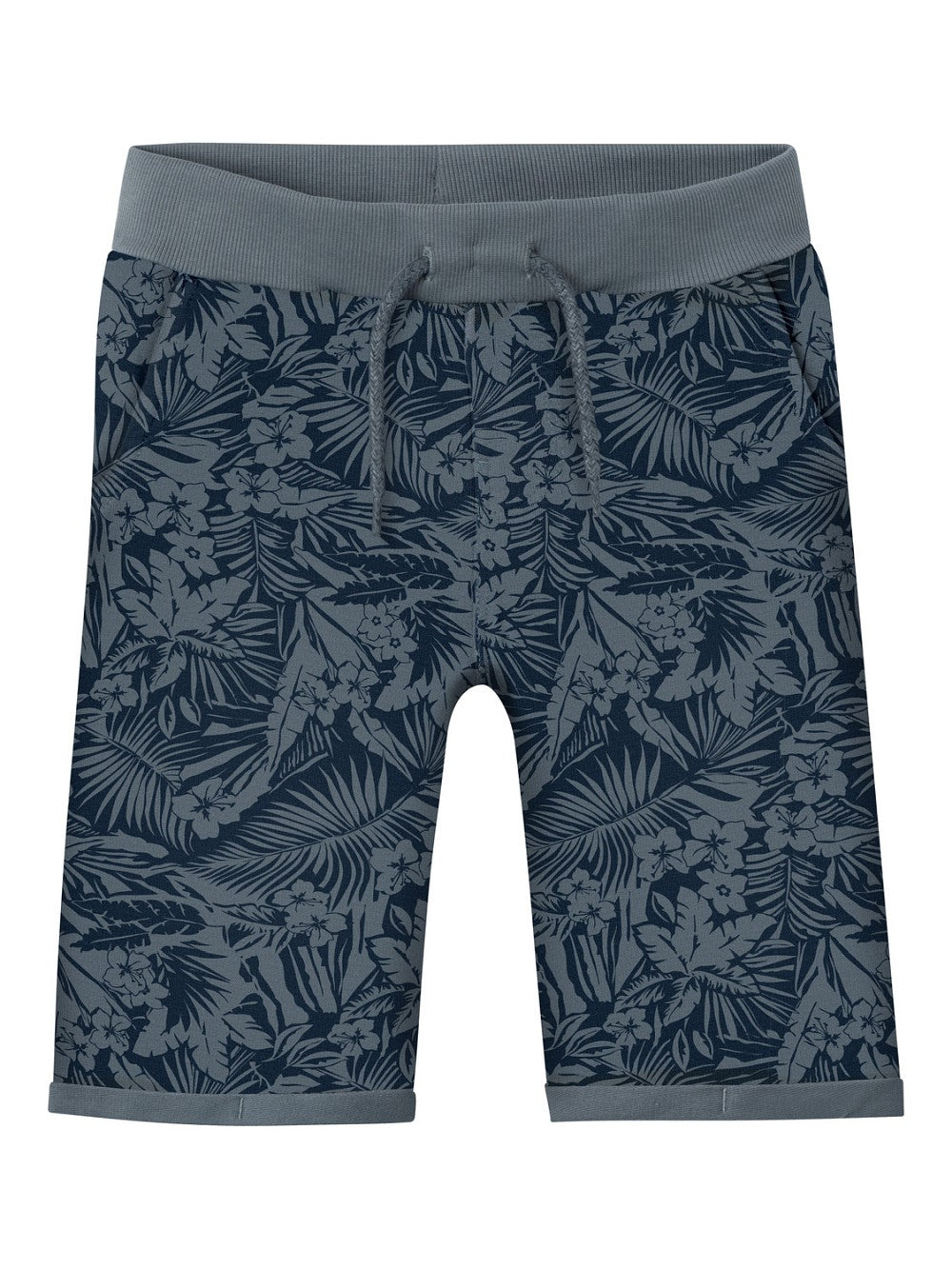 NAME IT Sweat Shorts Jogginghose NKMVermo blau gemustert Größe 116 bis 152