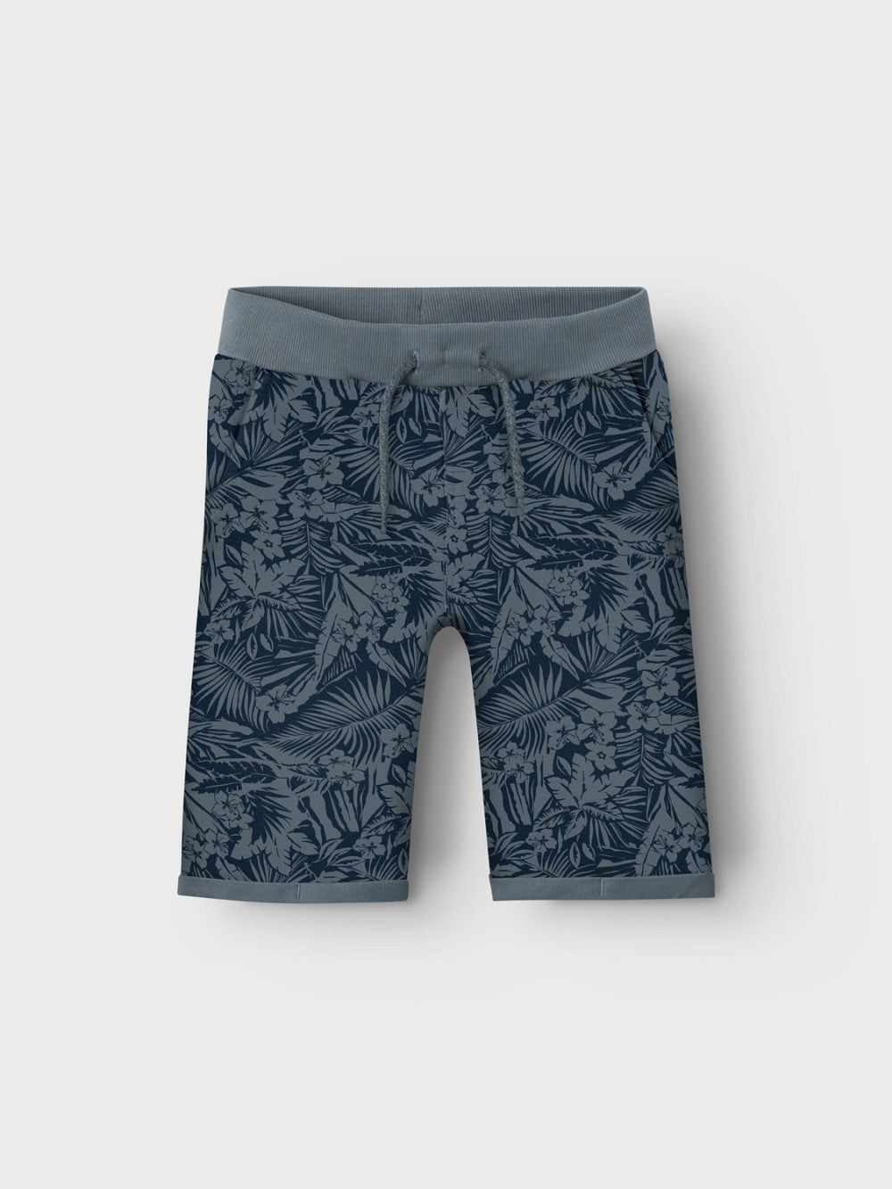 NAME IT Sweat Shorts Jogginghose NKMVermo blau gemustert Größe 116 bis 152