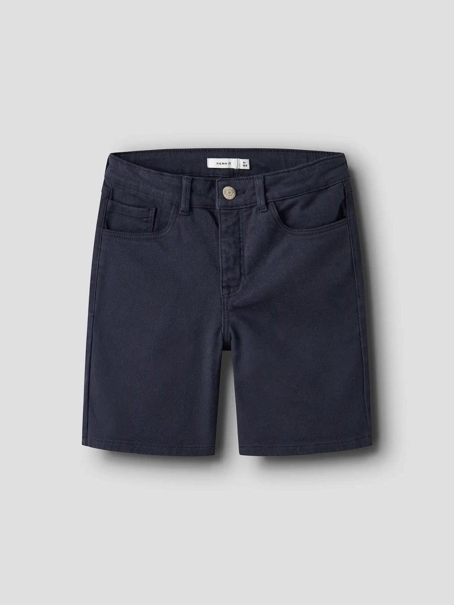 NAME IT Jungen Shorts Bermuda NKMRyan Straight dunkelblau Größe 116 bis 164