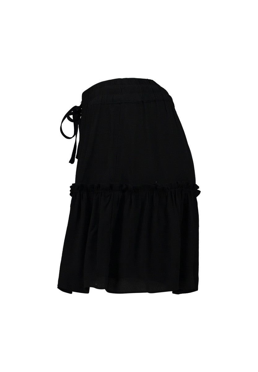 Hailys Damen Stufenrock mit integrierter Shorts Skort Minirock Viskose XS - XXL