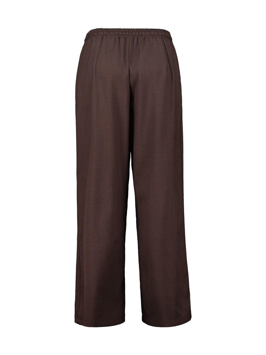 Hailys Damen Stoffhose Wide Leg Hose Braun High Waist Relaxed Fit XS – XXL
