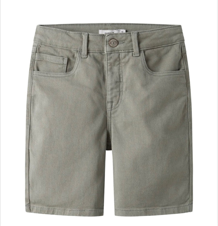 NAME IT Jungen Shorts Bermuda NKMRyan Straight oliv grün Größe 116 bis 164