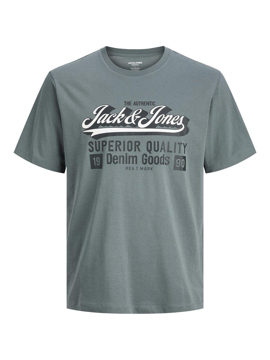 JACK & JONES Junior Jungen T-shirt Kinder Shirt Baumwolle blau Gr.128 - 176