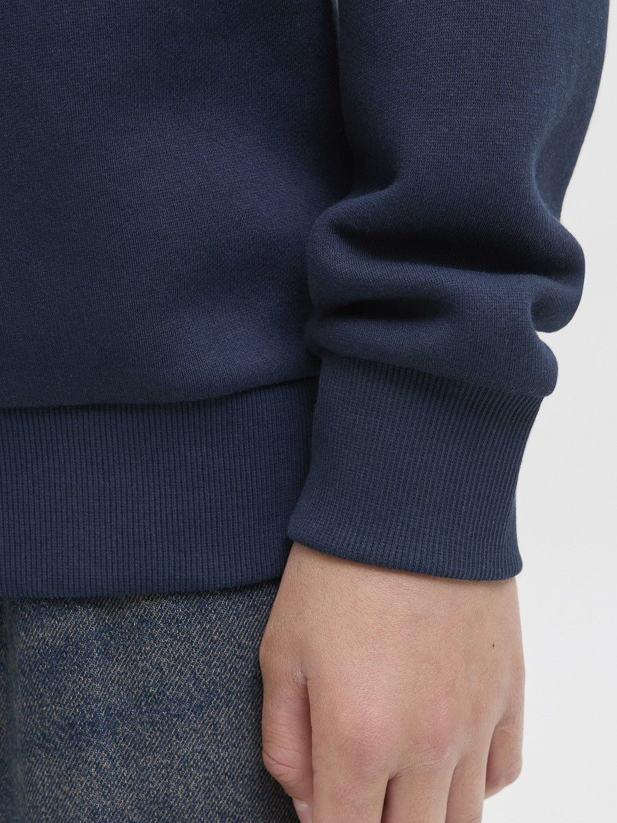 JACK & JONES Junior Jungen Sweatshirt Pullover dunkelblau JJElogo 128 bis 176