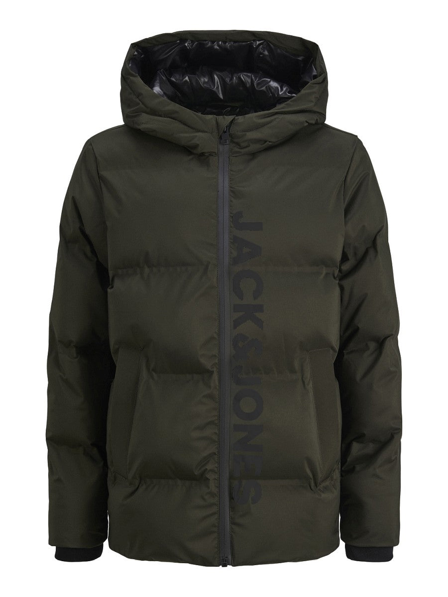 JACK & JONES Winterjacke Steppjacke wattiert oliv khaki grün Größe 128 - 176