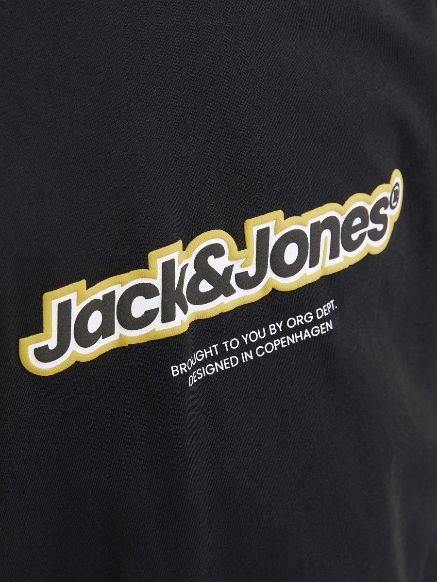 Jack & Jones Kids Langarmshirt Jungen Longsleeve Logo schwarz Größe 128 - 176
