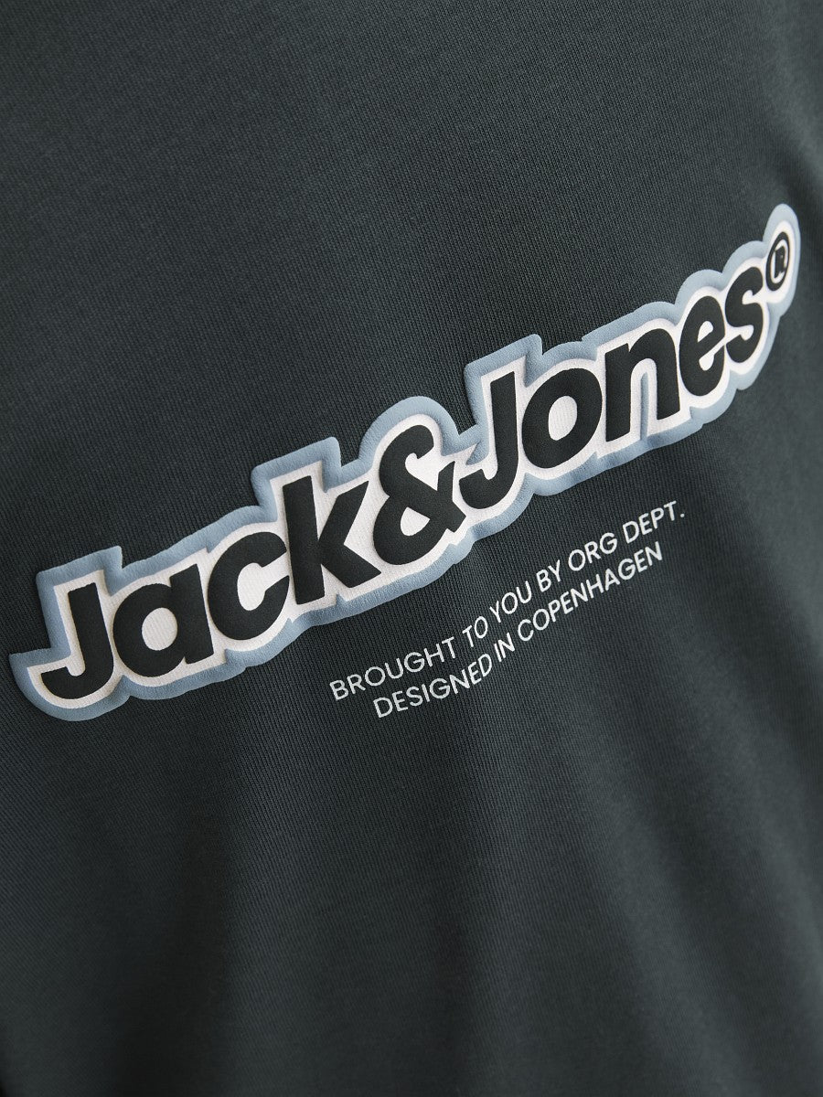 Jack & Jones Kids Langarmshirt Jungen Longsleeve Logo oliv grün Größe 128 - 176