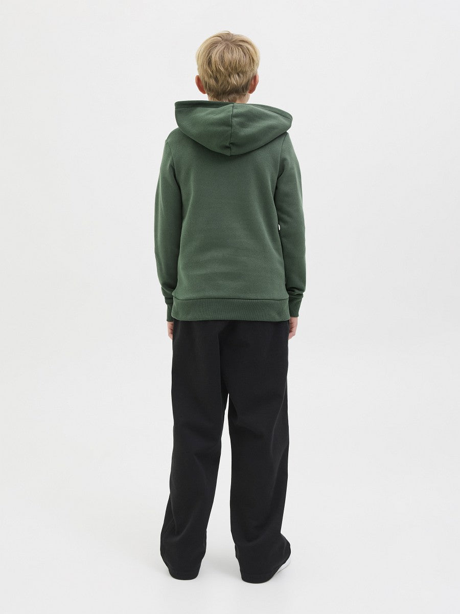 JACK & JONES Junior Kinder Kapuzenpullover Hoodie grün JJAri Gr. 128 - 176