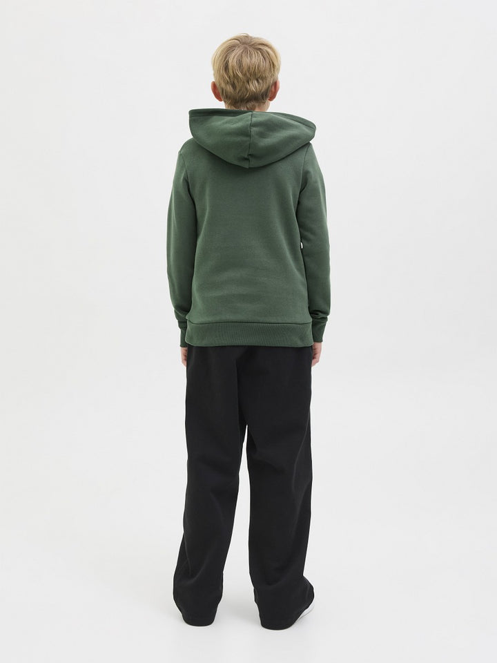 JACK & JONES Junior Kinder Kapuzenpullover Hoodie grün JJAri Gr. 128 - 176