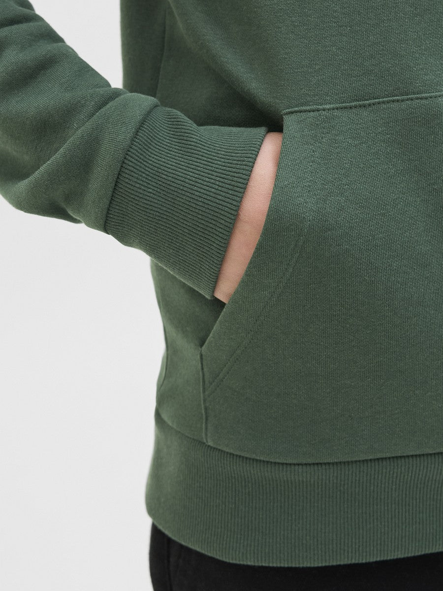 JACK & JONES Junior Kinder Kapuzenpullover Hoodie grün JJAri Gr. 128 - 176