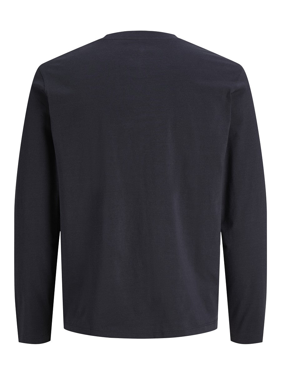 Jack & Jones junior Kinder Langarmshirt Jungen Longsleeve dunkelblau Baumwolle 140 - 176