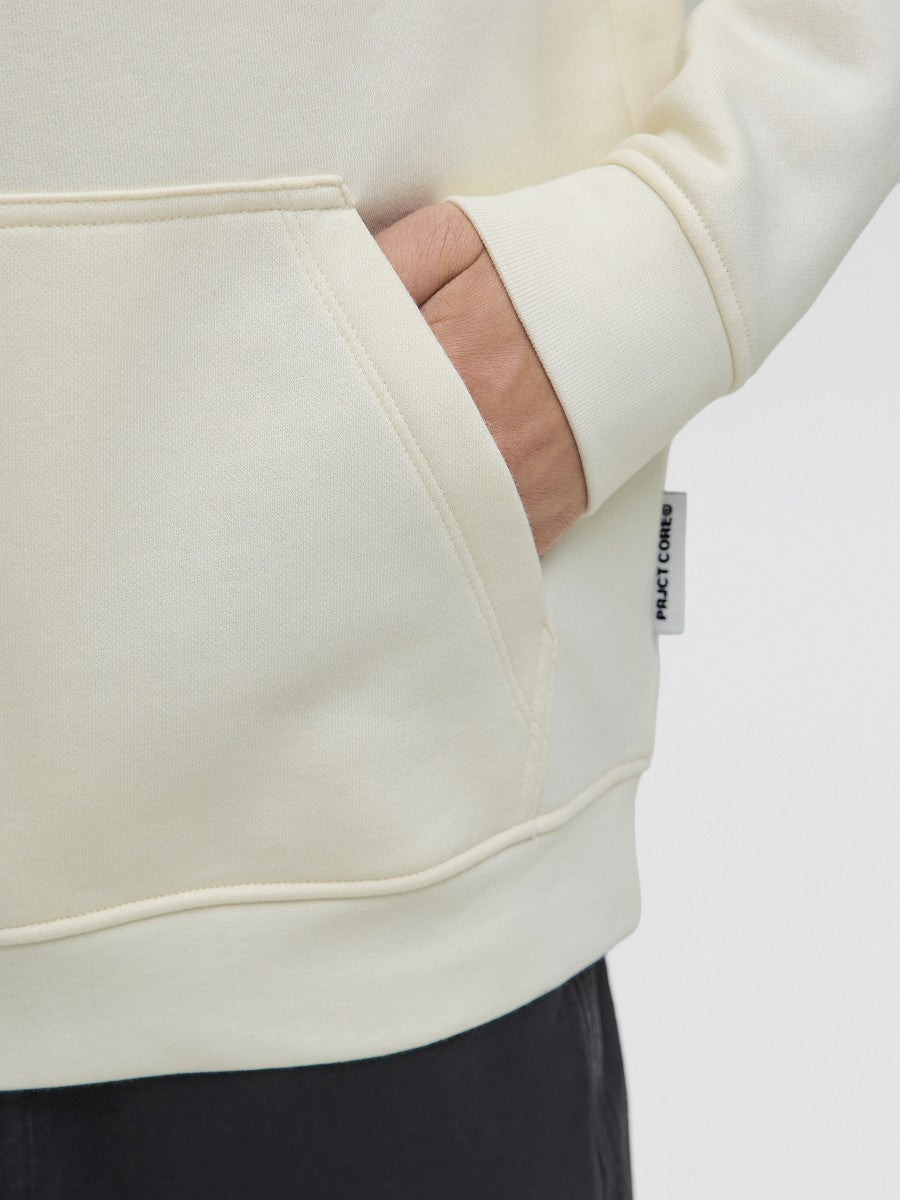 JACK & JONES Junior Kapuzenpullover Hoodie creme beige JCotier Größe 140 bis 176