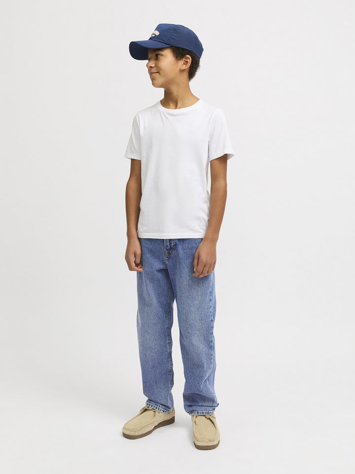 JACK & JONES Junior Jeans Hose JJChris blau blue denim relaxed Größe 128 - 176