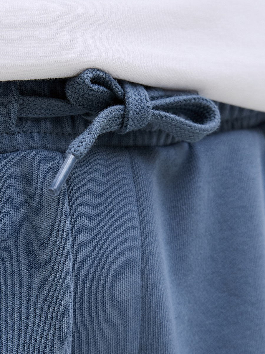 JACK & JONES Jungen Sweat Shorts Jogginghose blau Logo Druck Größe 140 bis 176