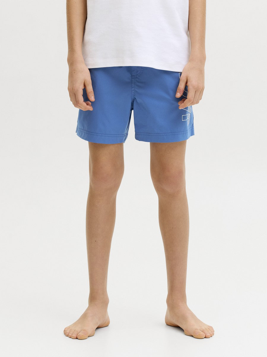 Jack Jones Kids Jungen Badeshorts blau Kinder Badehose Swim Shorts Pool Sommer 128-176