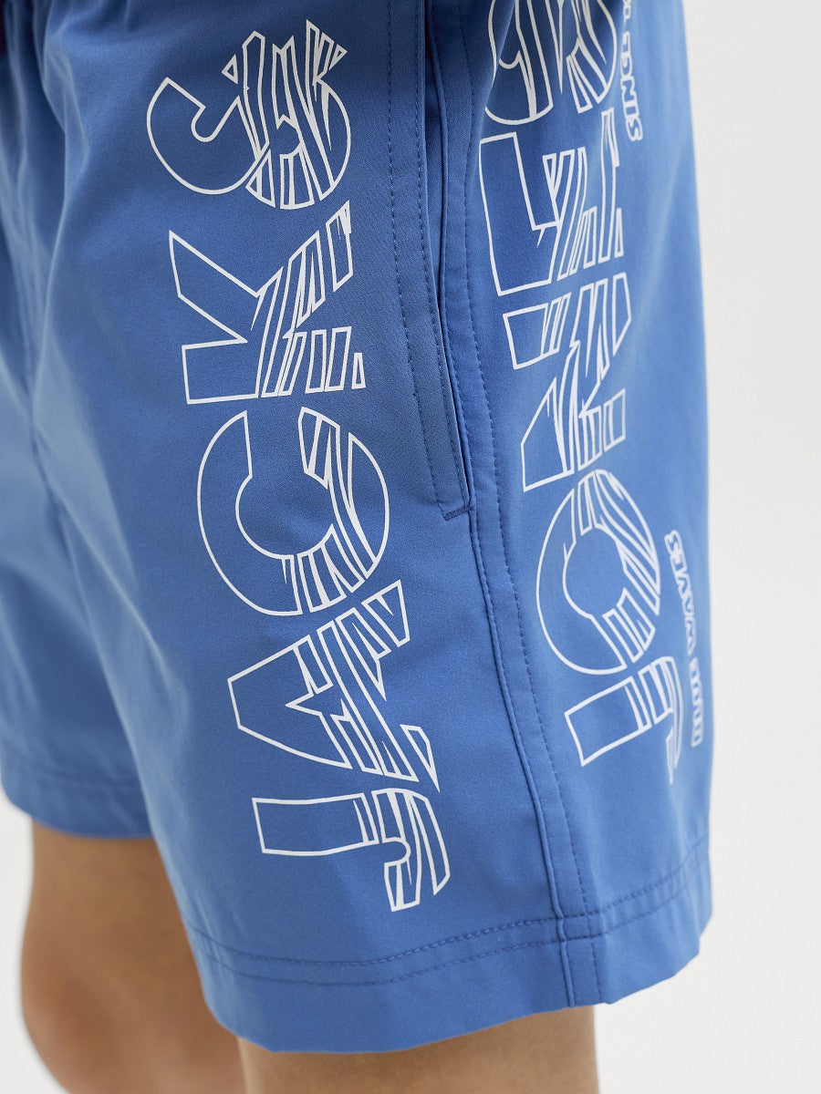 Jack Jones Kids Jungen Badeshorts blau Kinder Badehose Swim Shorts Pool Sommer 128-176