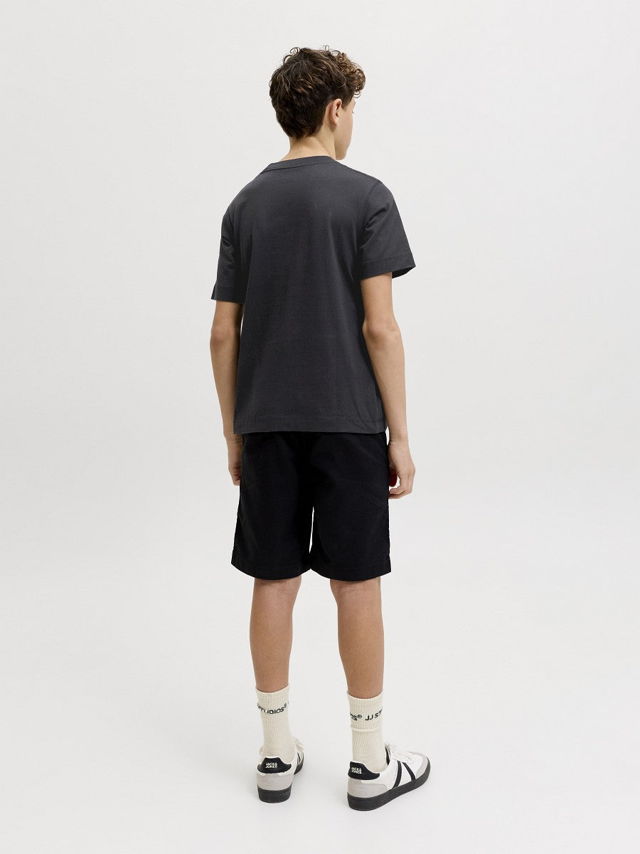 JACK & JONES Junior Kids Jungen T-shirt Shirt Baumwolle Sommer schwarz 128 - 176