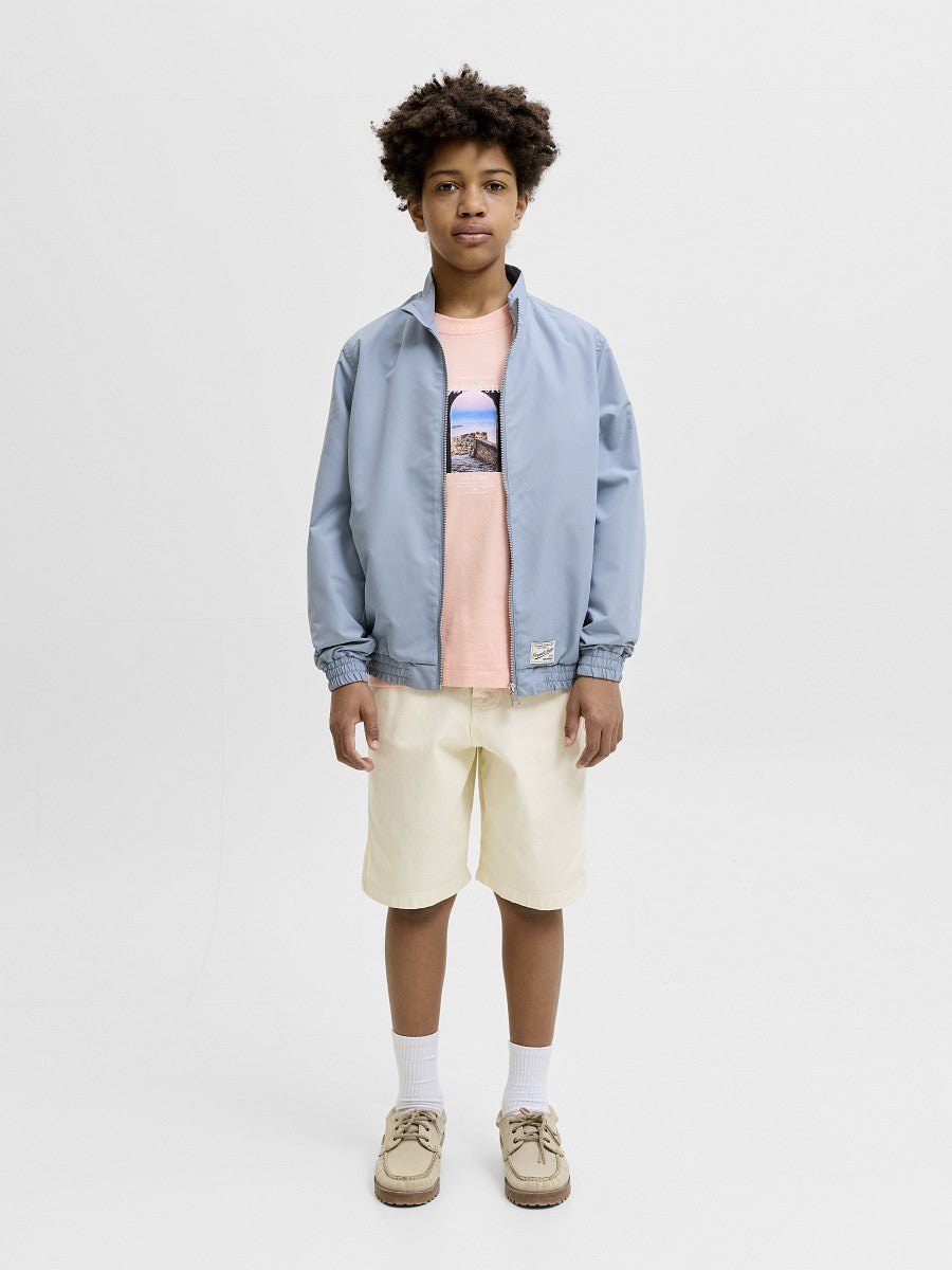 JACK & JONES Junior Kids Jungen T-shirt Shirt Baumwolle Sommer peach 128 - 176