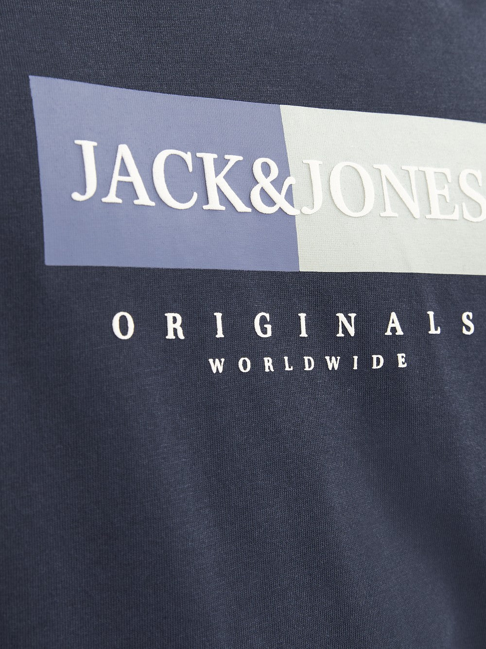 JACK & JONES Junior kurzarm T-shirt JORFrederiksberg dunkelblau Größe 128 - 176