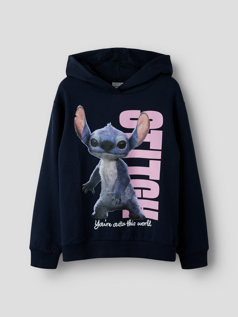 Kinder Mädchen Hoodie Kapuzenpullover Sweatshirt Disney Lilo & Stitch 110 - 164