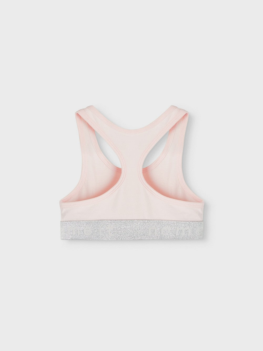 NAME IT 2er Pack Bustier Mädchen Top Set rosa grau Größe 116 bis 158/164