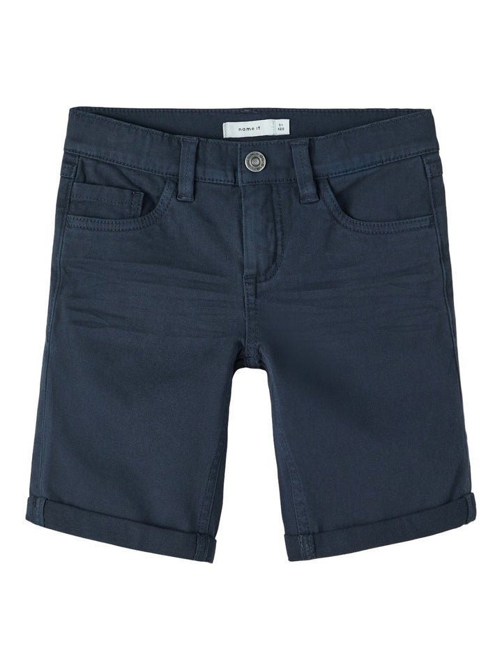 NAME IT Jungen Shorts Bermuda NKMSilas Slim dunkelblau Größe 128 bis 164