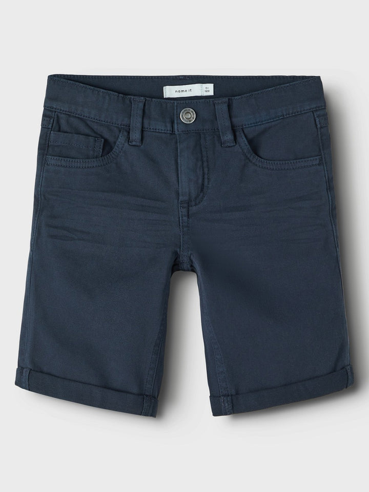 NAME IT Jungen Shorts Bermuda NKMSilas Slim dunkelblau Größe 128 bis 164
