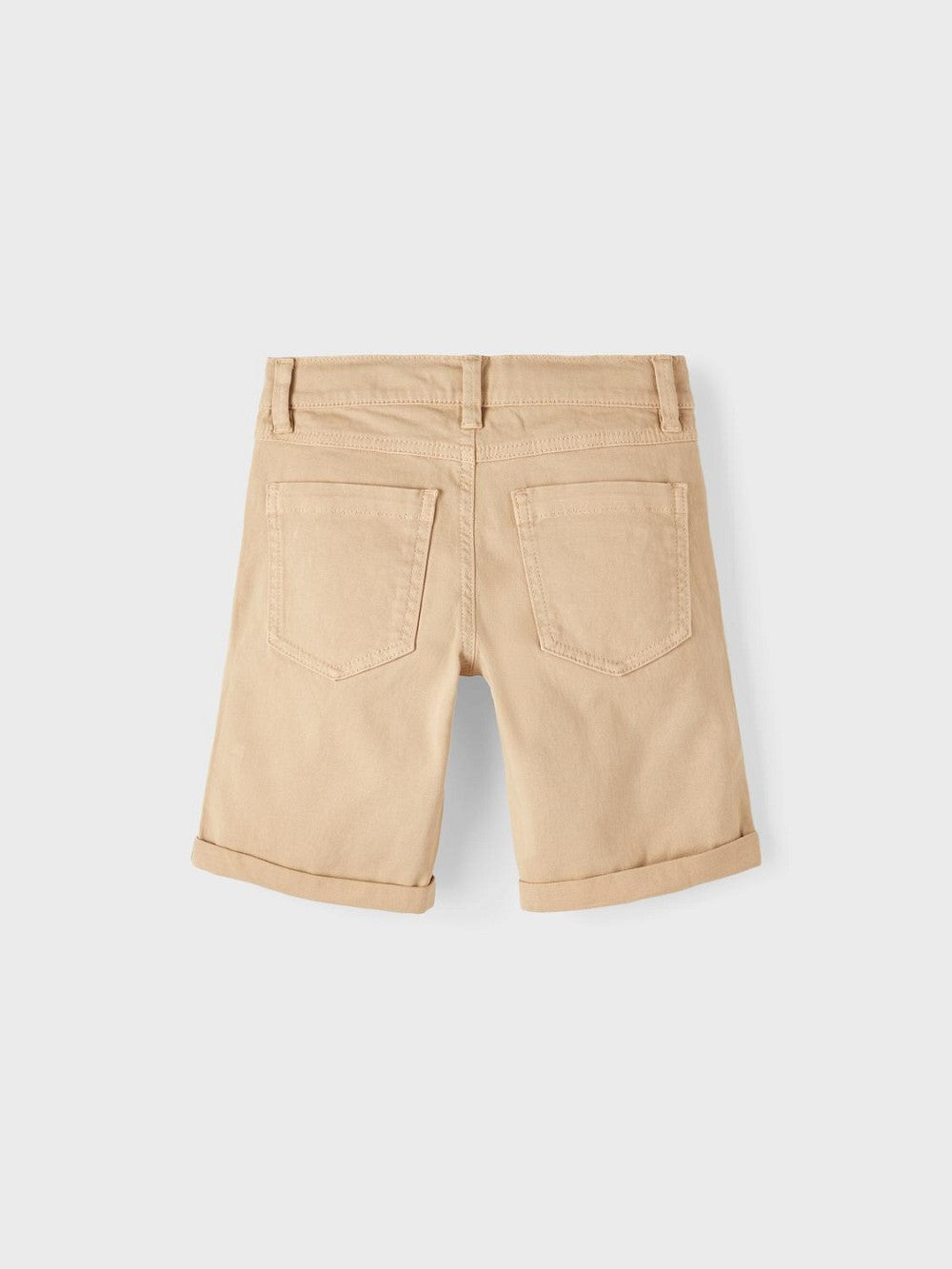 NAME IT Jungen Shorts Bermuda NKMSilas Slim beige hellbraun Größe 128 bis 164