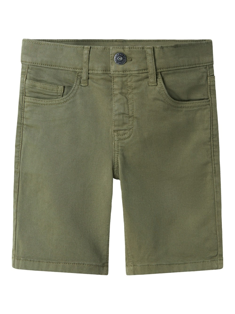 NAME IT Jungen Shorts Bermuda NKMSilas Slim khaki grün Größe 116 bis 164