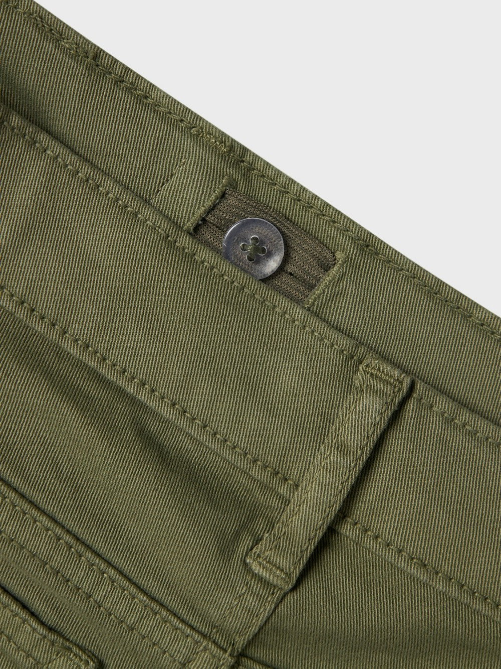 NAME IT Jungen Shorts Bermuda NKMSilas Slim khaki grün Größe 116 bis 164