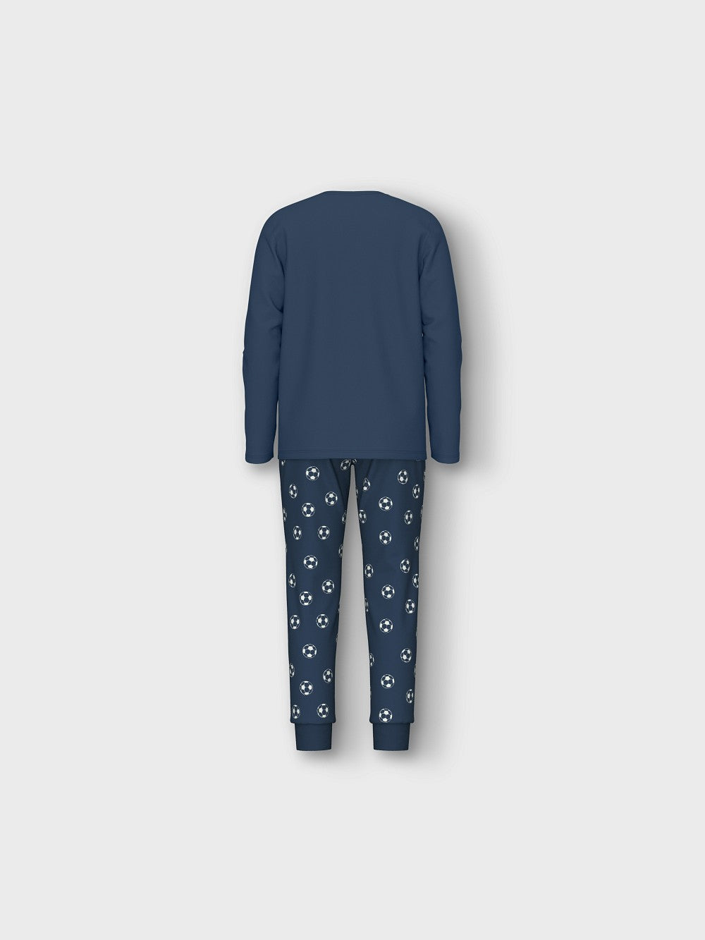 NAME IT Jungen Pyjama Schlafanzug dunkelblau Fußball Größe 86/92 bis 158/164