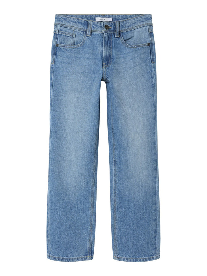 NAME IT Jungen Jeans Hose NKMRyan light blue blau straight Größe 116 bis 176