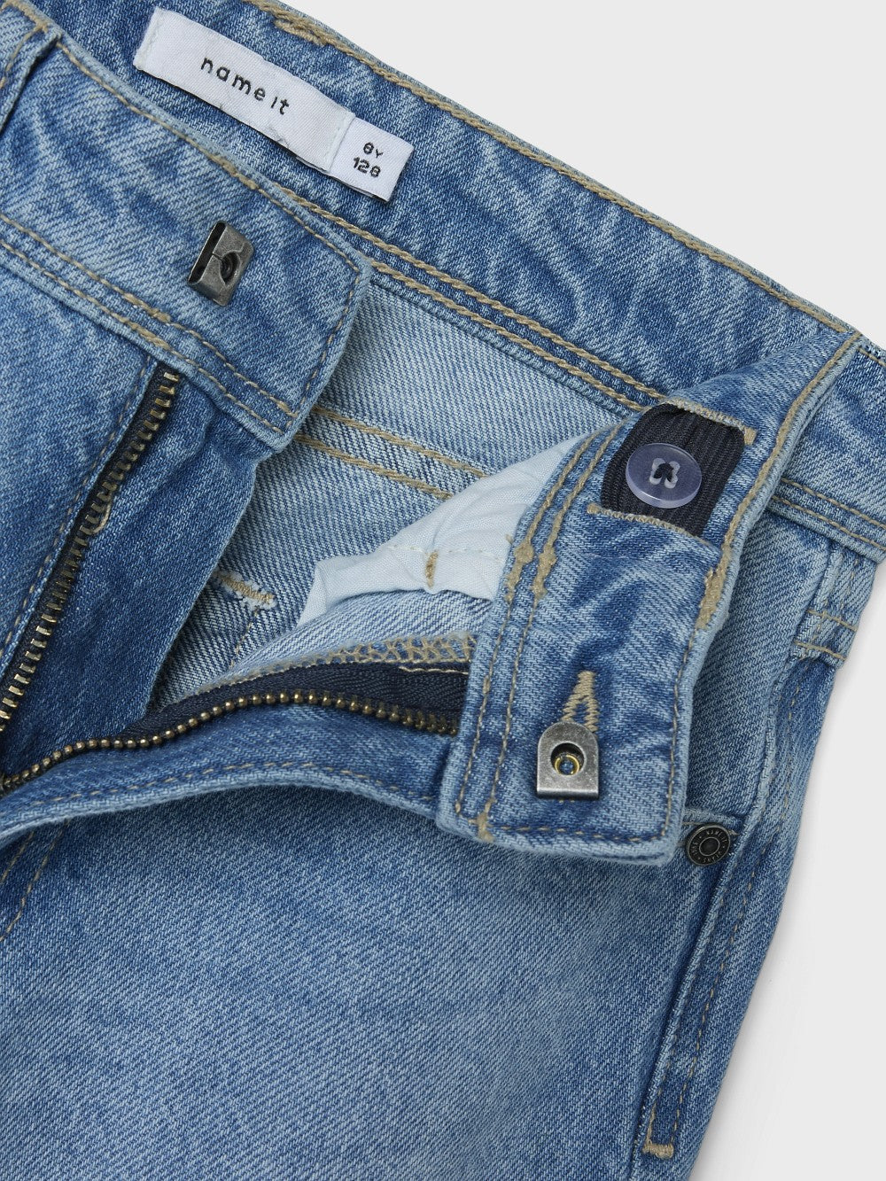 NAME IT Jungen Jeans Hose NKMRyan light blue blau straight Größe 116 bis 176