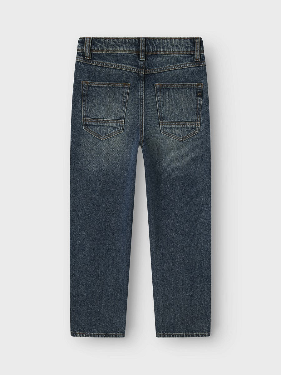 NAME IT Jeans Hose NKMRyan dark blue dunkelblau straight Größe 116 bis 176