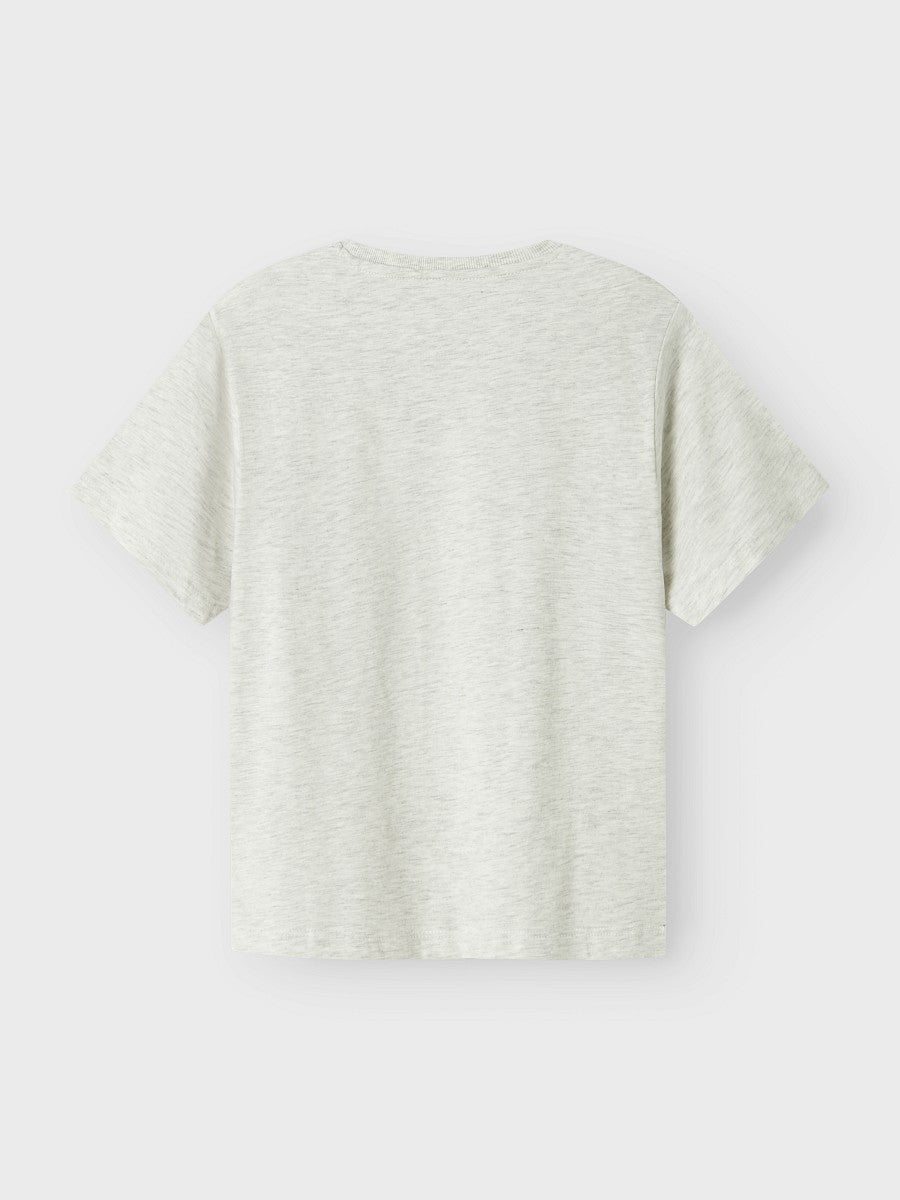 NAME IT Jungen kurzarm T-shirt NKMBennibo grau Mood Größe 116 bis 158/164