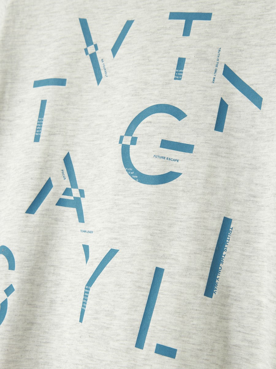 NAME IT Jungen kurzarm T-shirt NKMBennibo grau Mood Größe 116 bis 158/164