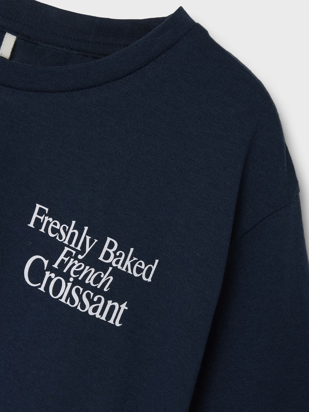 NAME IT halbarm T-shirt NKMDuster dunkelblau Croissant Größe 116 bis 146/152