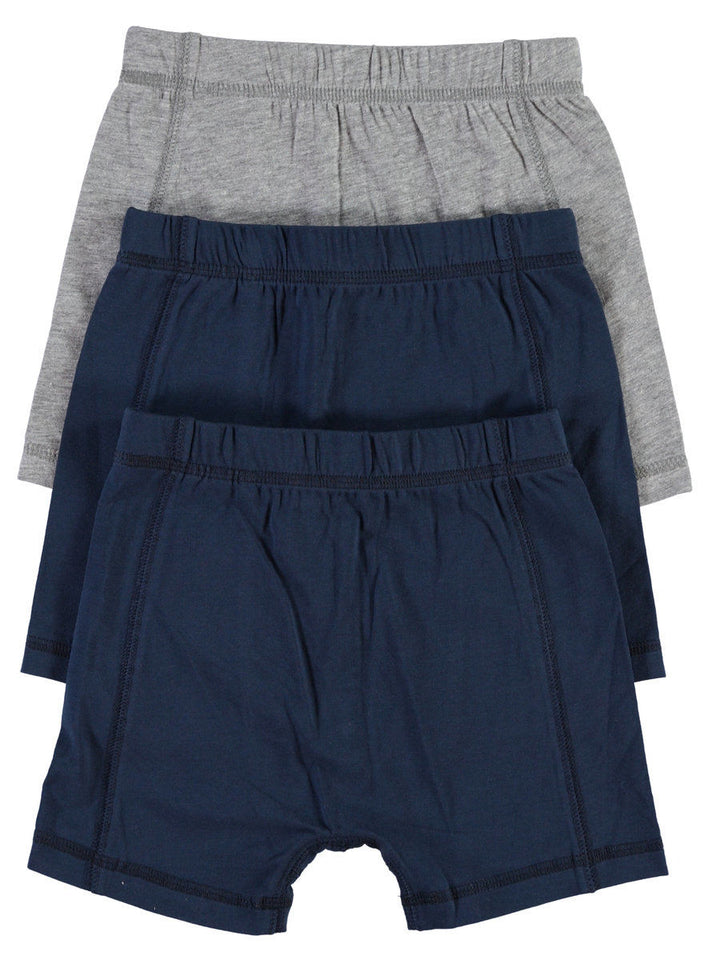NAME IT 3er Pack Unterhosen Set dunkelblau grau Größe 86 bis 158/164
