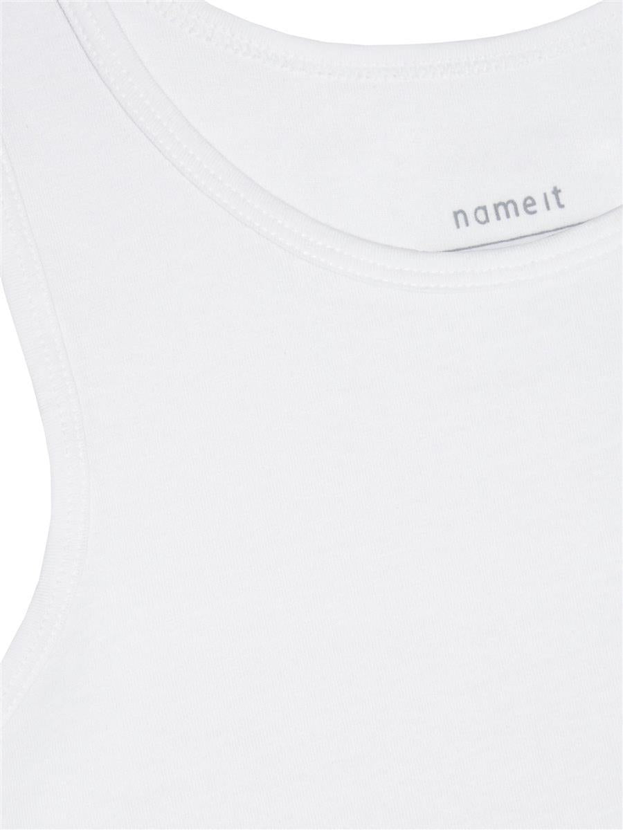 NAME IT 2er Pack Unterhemden Set Tank Top weiß Größe 86 bis 158/164