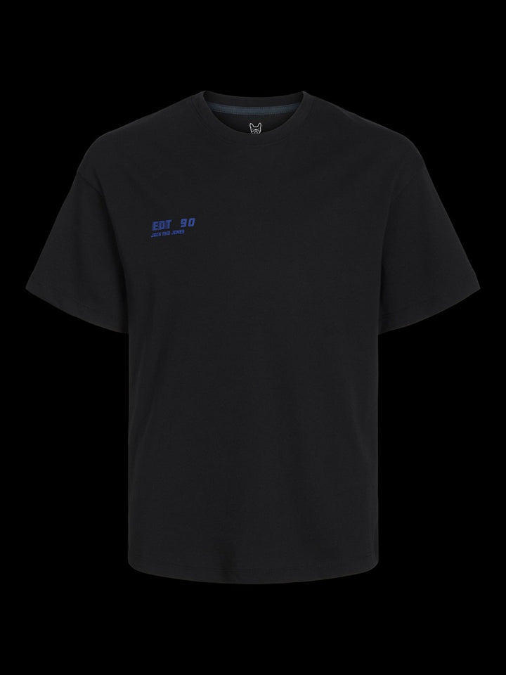 JACK & JONES Junior kurzarm T-shirt JORCollect Loose Fit schwarz Größe 128 - 176