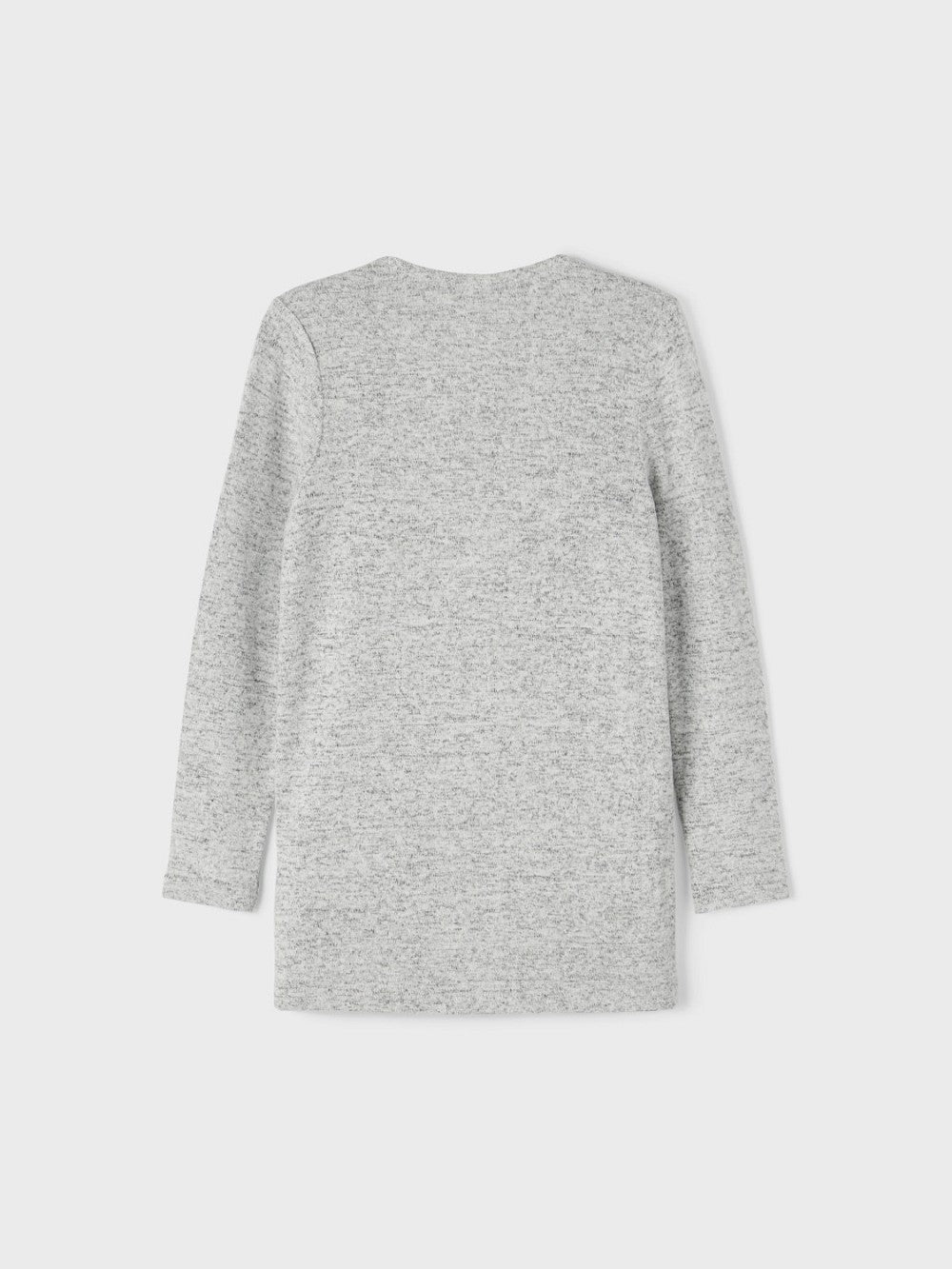 NAME IT lange leichte Strickjacke Cardigan NKFVicti grau Größe 116 bis 158-164