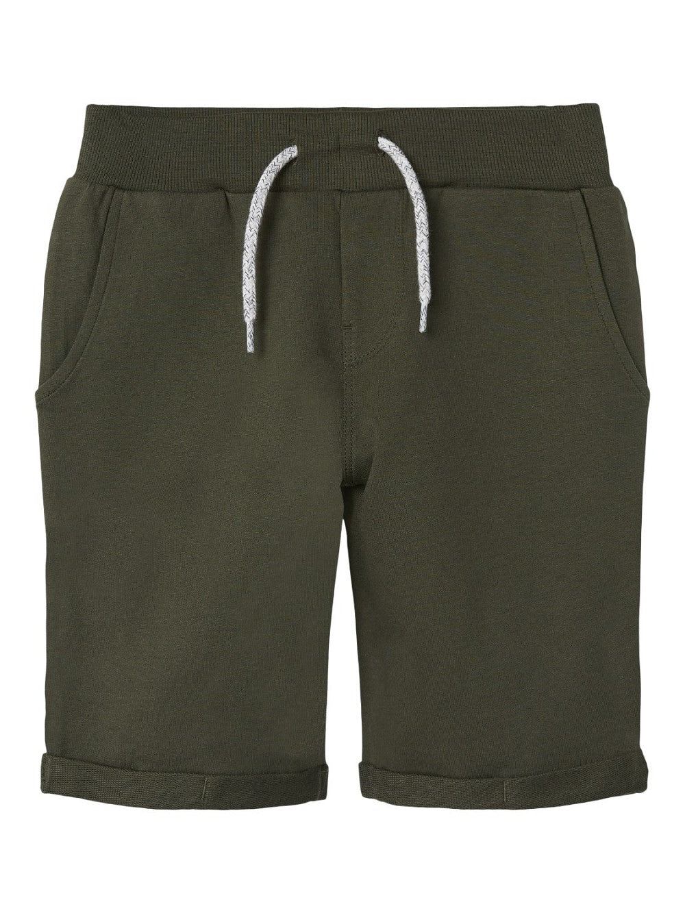 NAME IT Sweat Shorts Jogginghose NKMVermo oliv khaki grün Größe 116 bis 176