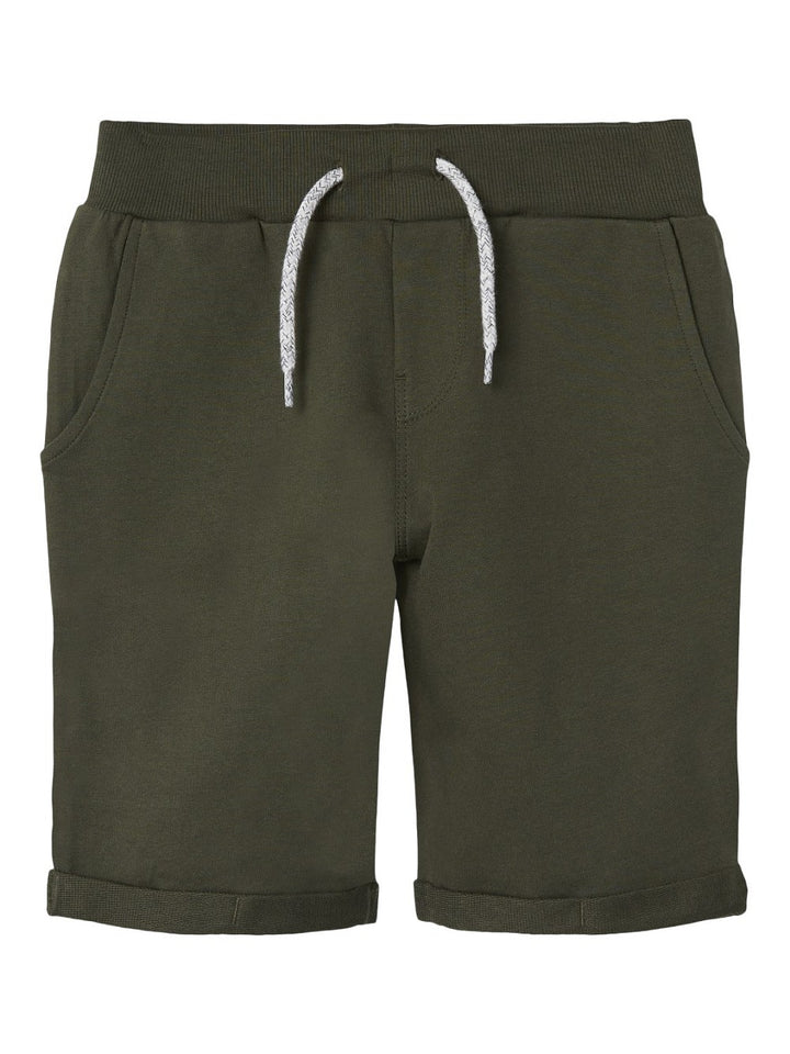 NAME IT Sweat Shorts Jogginghose NKMVermo oliv khaki grün Größe 116 bis 176